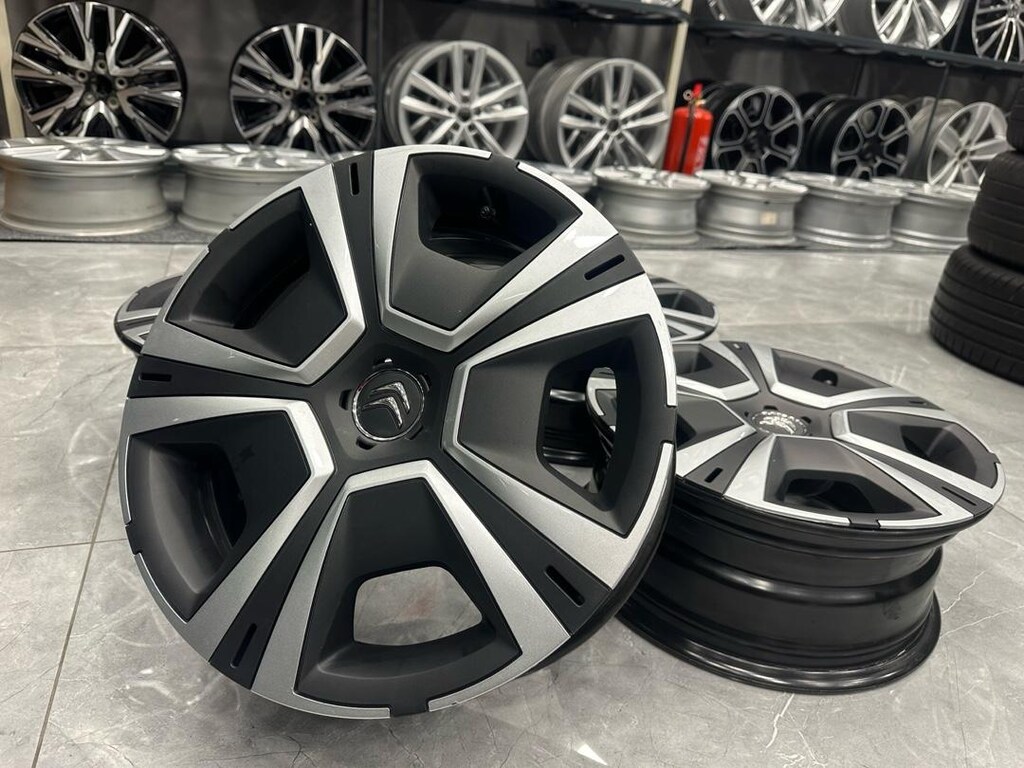 ORJİNAL 16.4 X100 CİTROEN DEMİR JANT ORJİNAL KAPAK C3 VE 4 X 100 OLAN - 3