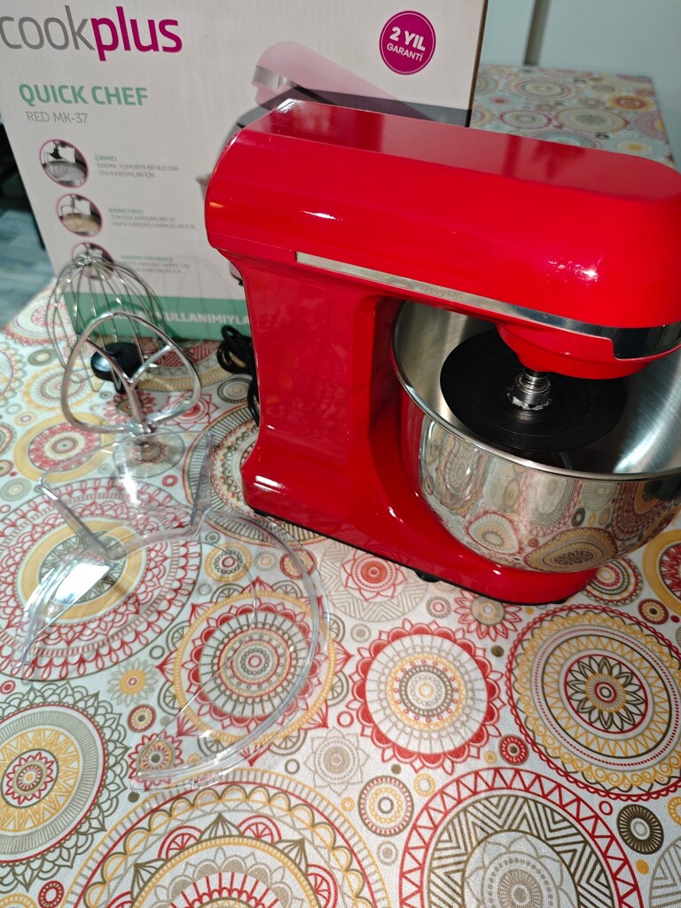 CookPlus Hamur Yoğurma Makinesi 1000W - 5