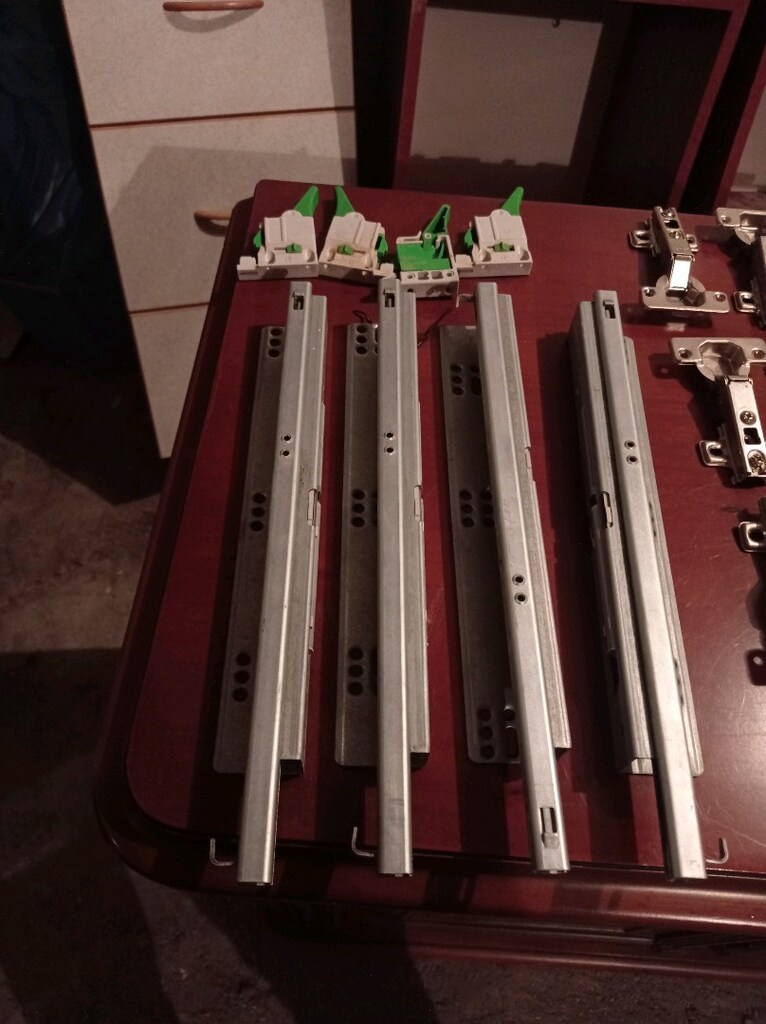 dolap kulpları dolap menteşeleri raylar - 7