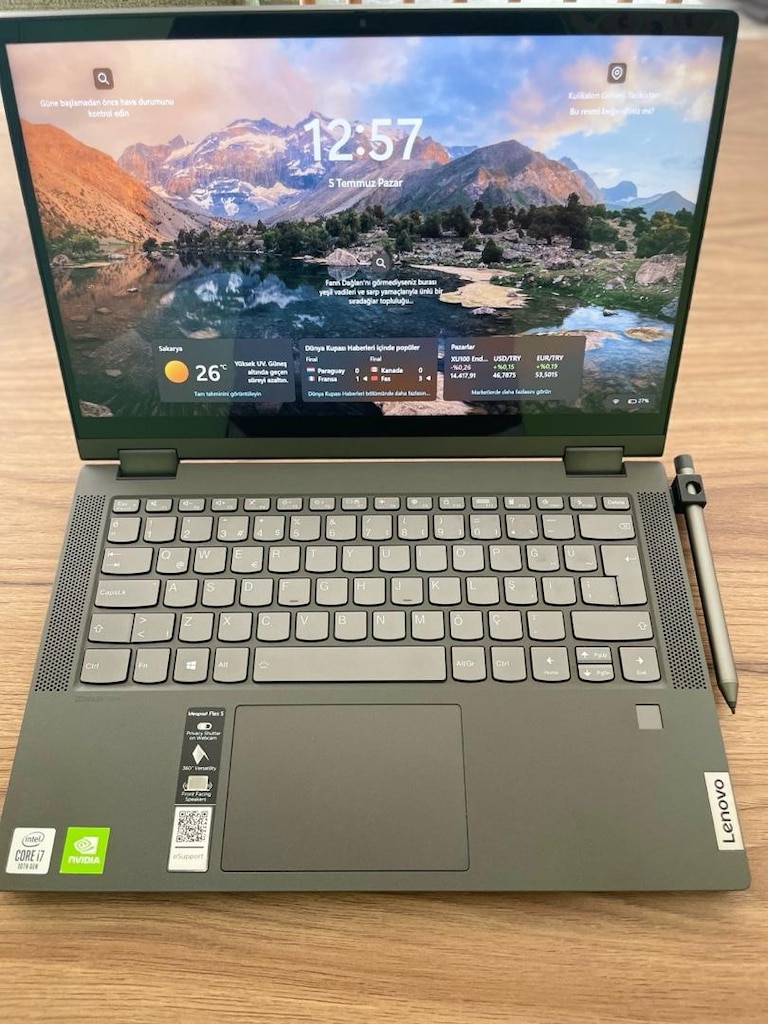 LENOVO İDEAPAD DOKUNMATİK EKRANLI i7- 8Gb Ram -512 SSD Laptop - 4