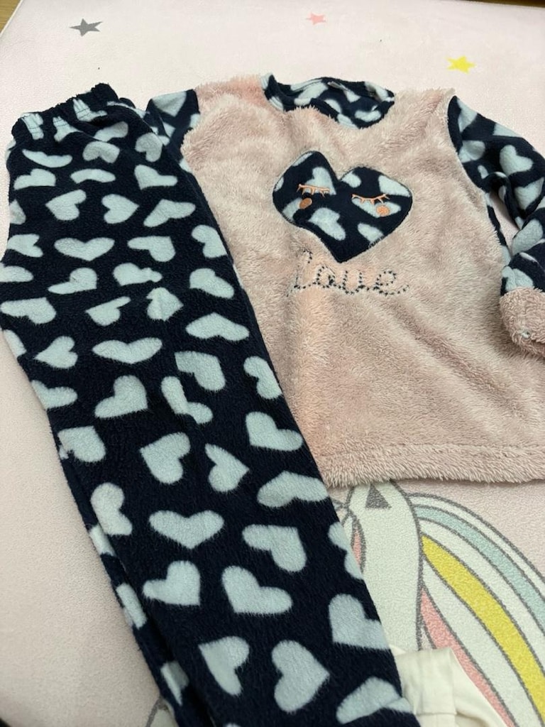 Şahaneee 4 lü kız çocuk pijama seti 6/7 yaş - 8