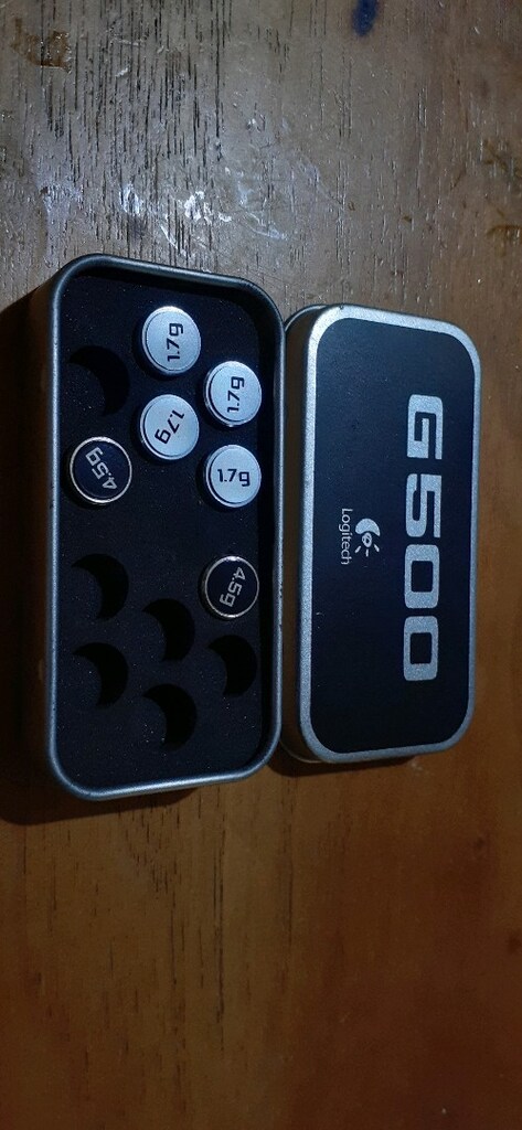 Lotech G500 mouse için ağırlık seti - 3