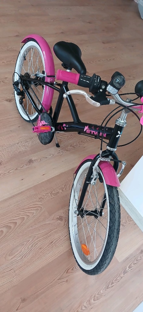 btwin çocuk bisikleti 20 jant Decathlon YENİ GİBİ Ön Sepetli - 3