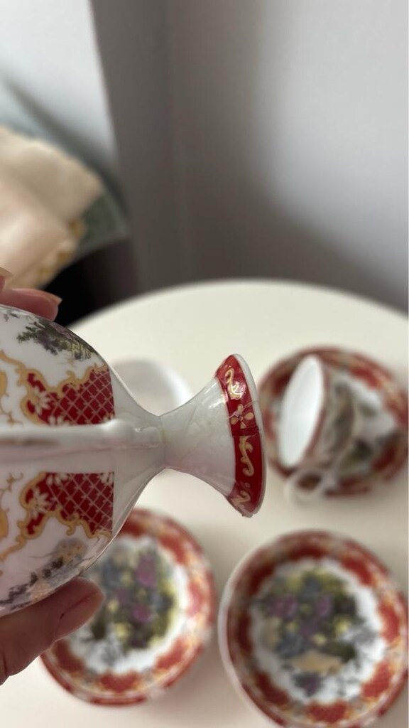 vintage kahve fincanı - 9