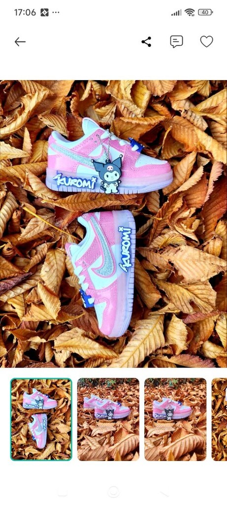 kuromi 27 numara sneaker - 2