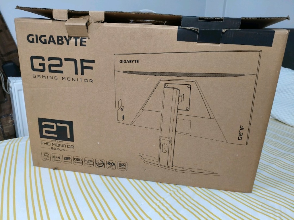 GIGABYTE G27F 27" FULL HD 144 HZ IPS GAMING MONİTÖR - 6