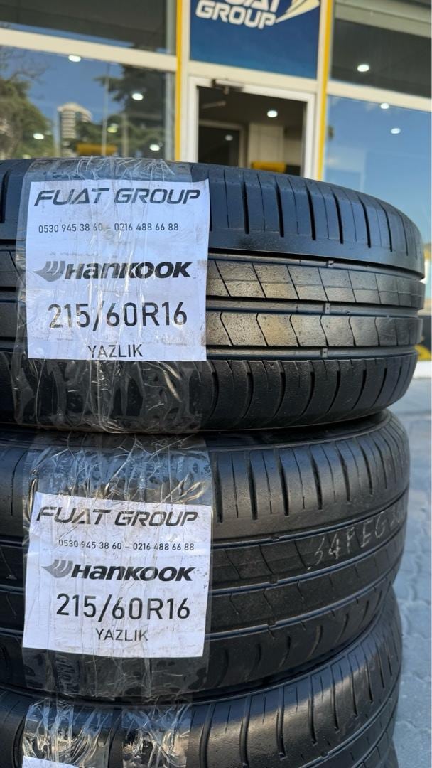 215 60 16 HANKOOK YAZ LASTİĞİ GÜZEL DURUMDA - 2