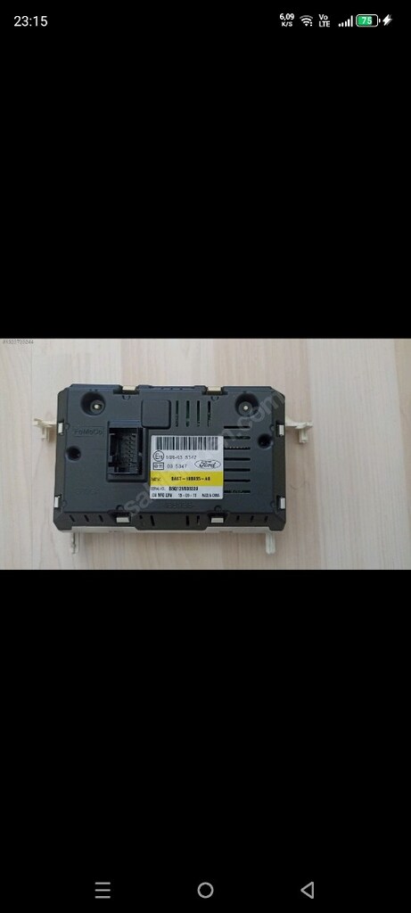 ses multimedya Ford Fiesta orijinal radyo teyp acil satılık - 4