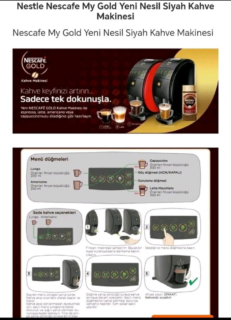 Nescafe Gold Bluetooth Kahve Makinası - 4