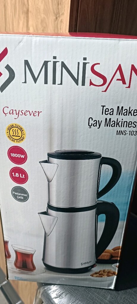 Sıfır kutusunda 2 yıl garantili minisan markalı çaycı - 6