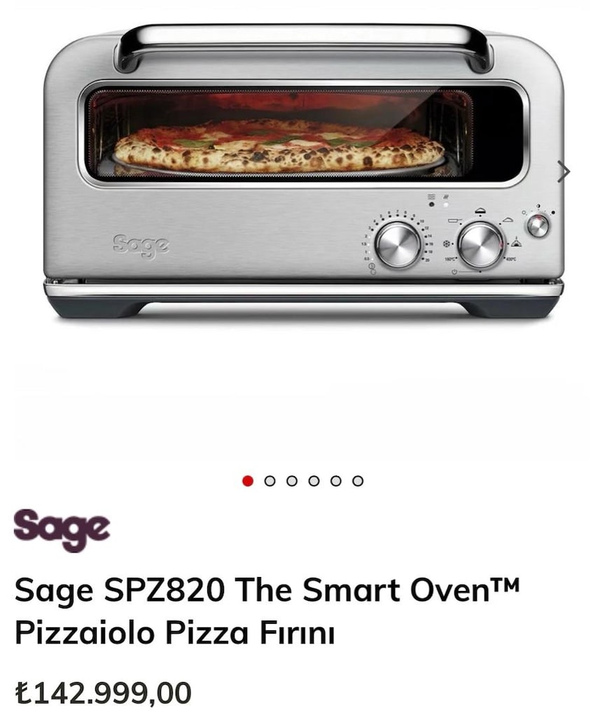 Sage SPZ820 The Smart Oven Pizzaiolo Pizza Fırını - 12