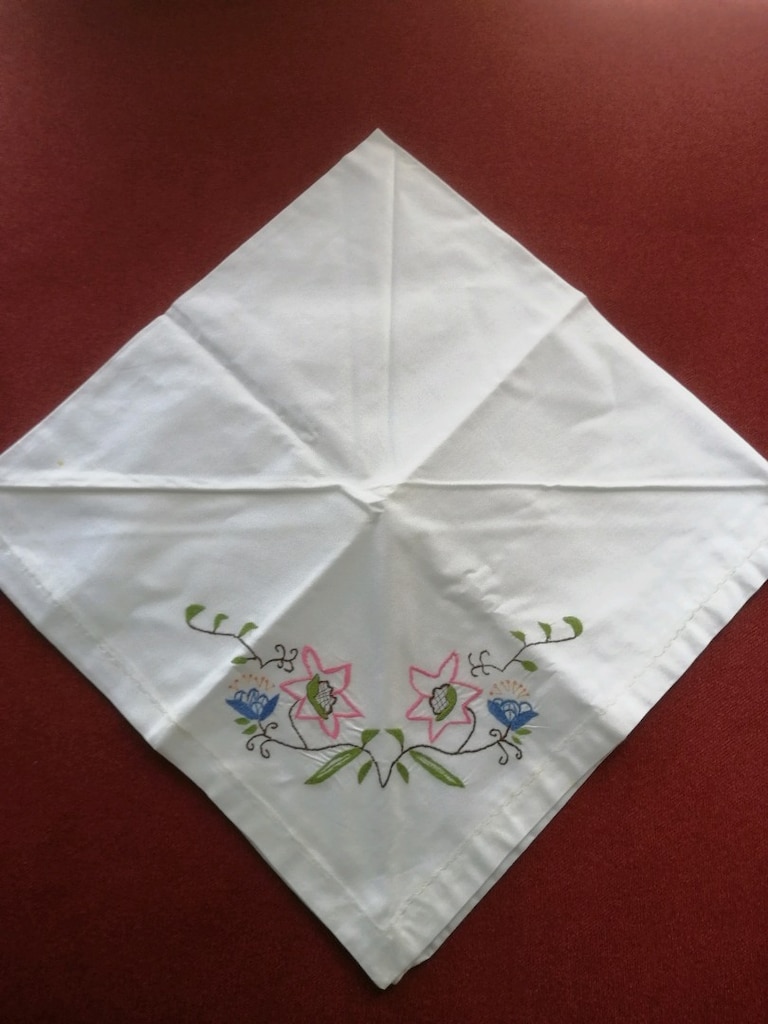Vintage Nakışlı Bohça - 5