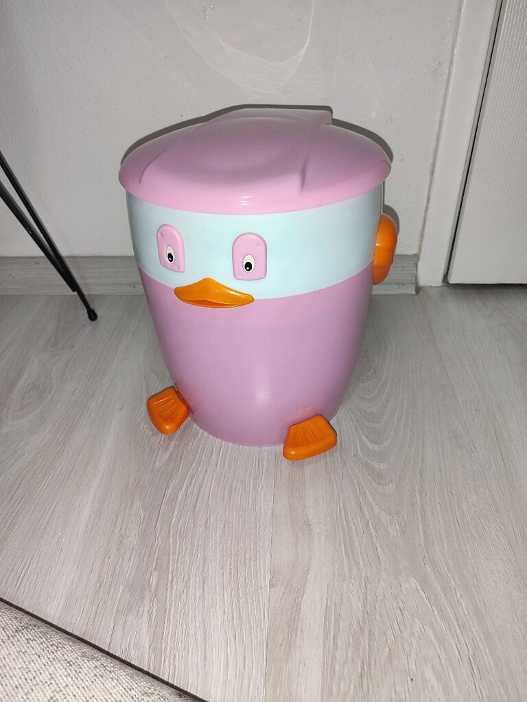 Pedallı çöp kovası (25 cm) - 7