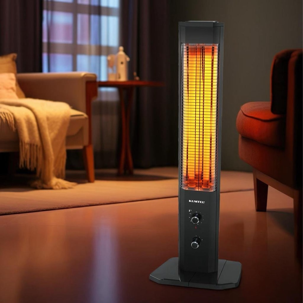 Elektrikli Isıtıcı (Kumtel MH-1800 Orbit 1800 W kule tipi infrared) - 3
