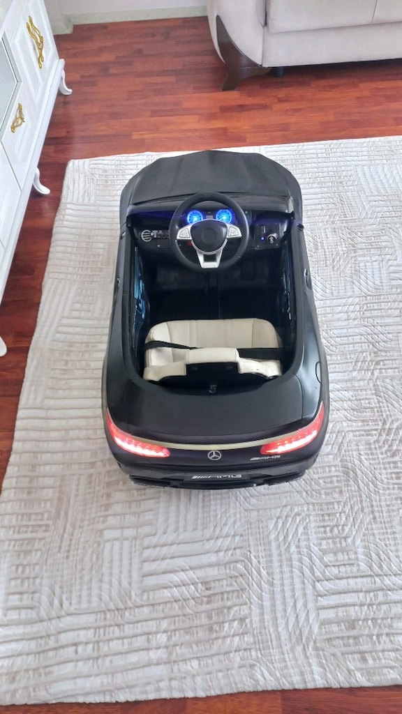 mercedes lisanslı Bluetoothlu radyolu usbli akülü araba 12volt - 9