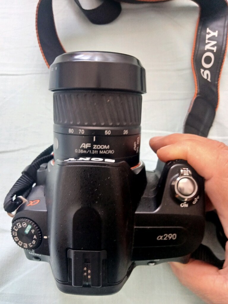 Sony A290 Fotoğraf Makinesi + Minolta Lens - 7