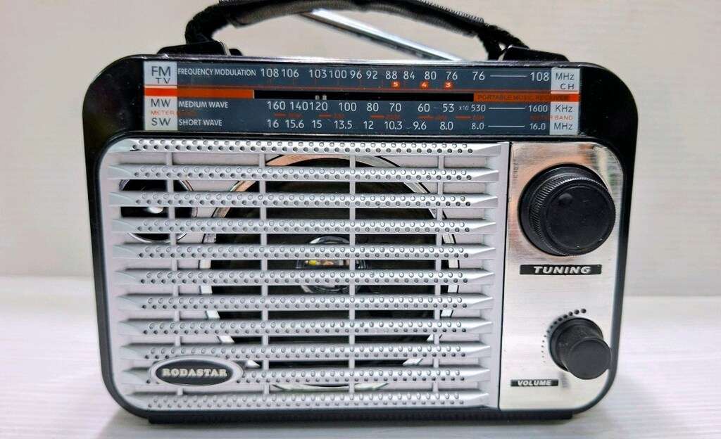 Elektrikli,Şarjlı,Pilli,Fm'li,3 Band,Usb ve Sd Okuyuculu Radyo, Kyaka - 3