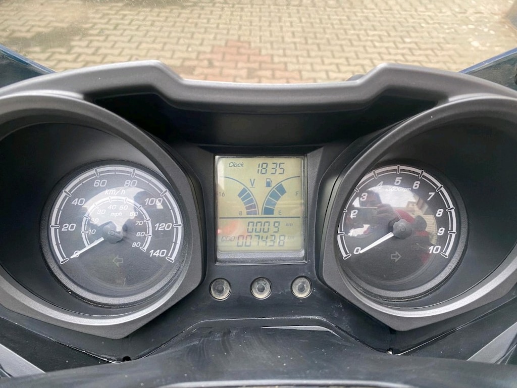 düşük km li arora gt 125 maxi scooter - 7