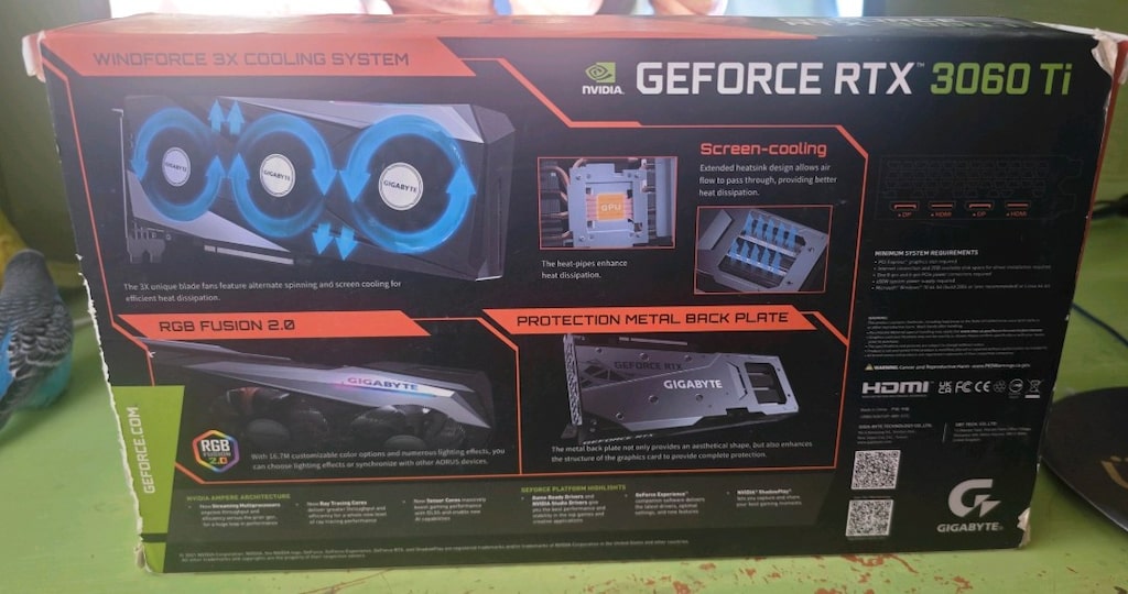 Gigabyte GeForce RTX 3060 Ti Gaming OC Pro 8G - 2