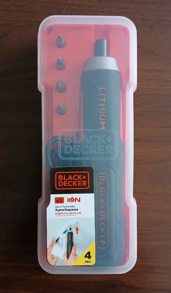 BLACK&DECKER BD40K4 AKILLI ŞARJLI TORNAVİDA - 3