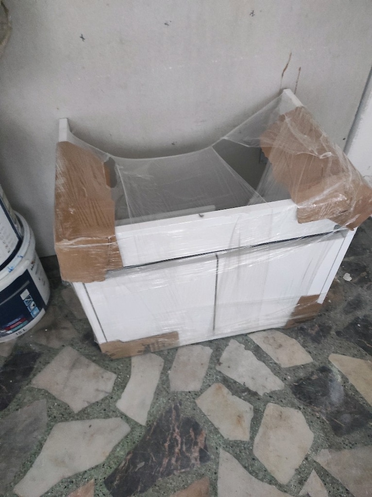 Banyo dolabı lavabo musluk yeni - 3