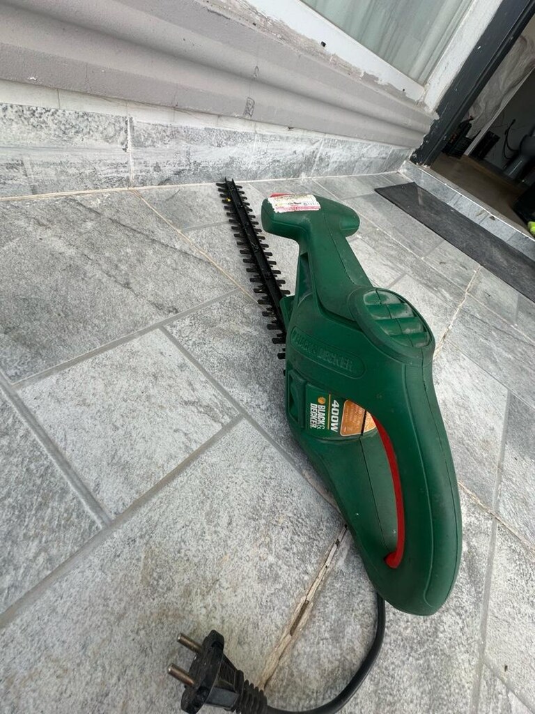 black decker bahce çit budama makinesi - 3
