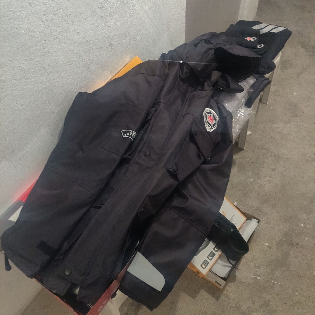 Sıfır Orijinal Özel Güvenlik Kışlık Kabanı / Parka (Memur Ayarı) XL
