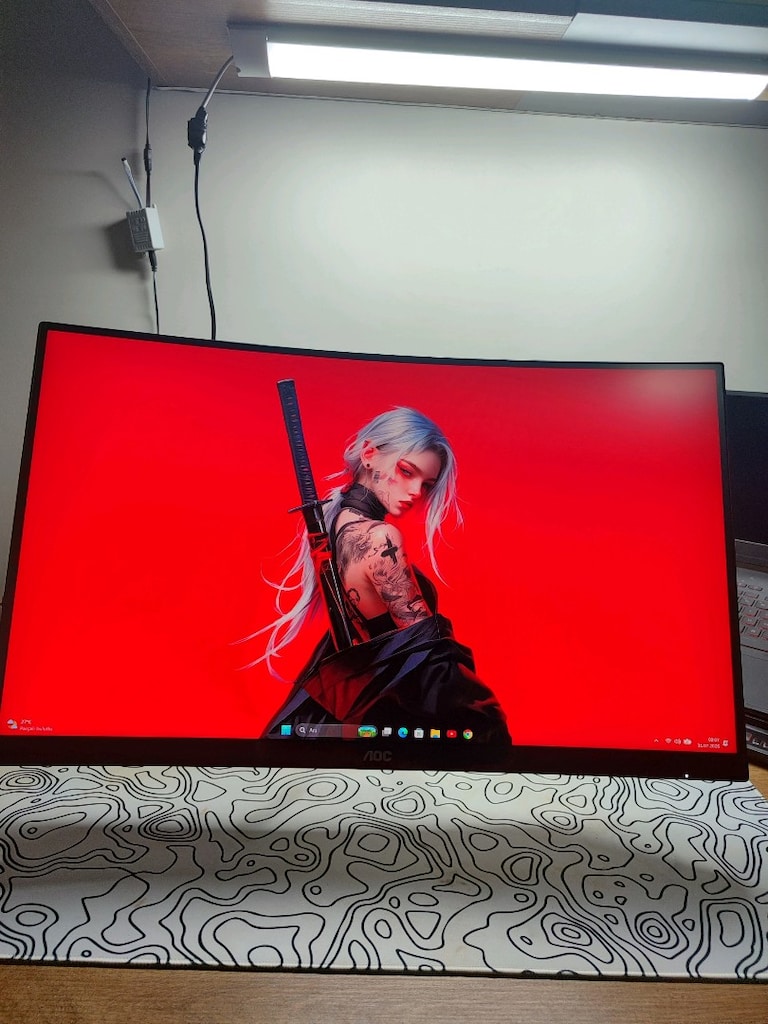 AOC gaming monitör ve north bayou f80 stand ikisi bir arada - 2