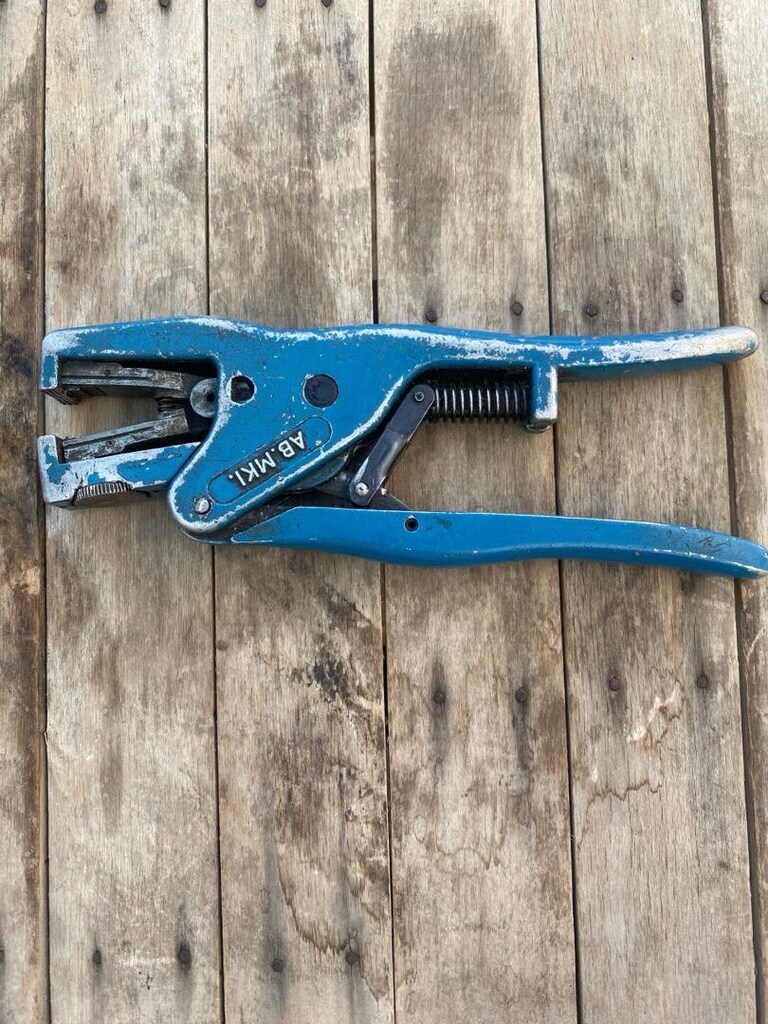 İngiliz AB MK1 Kablo Soyma Pensesi - 7