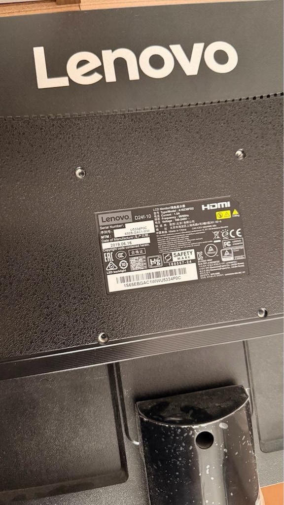 Lenovo 144 Hz Full HD Monitör 23.6” - 5