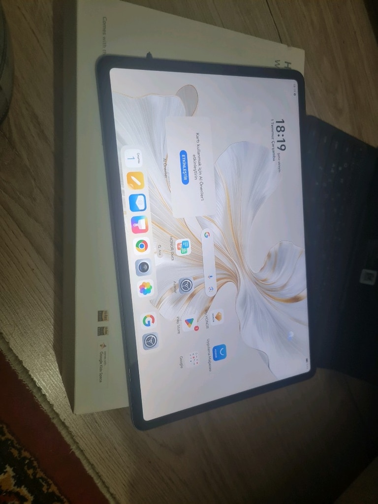 SIFIRDAN FARKSIZ 12AY GARANTİLİ 256GB 8RAM 12.1İNÇ HONOR PAD 9 - 5