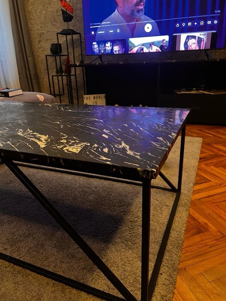 Mermer TV Ünitesi, Orta Sehpa, Dresuar - 4