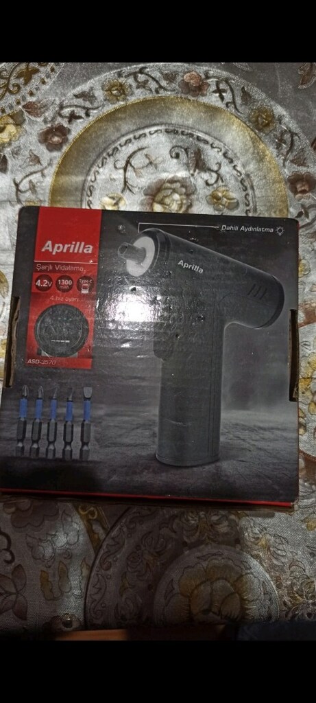 Aprilla şarjlı LED'li 1300 mAH 4.2 volt sıfır - 3