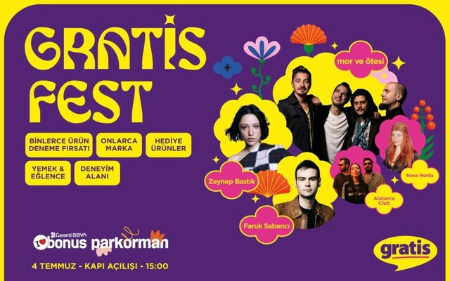 Gratis Fest İstanbul Bilet