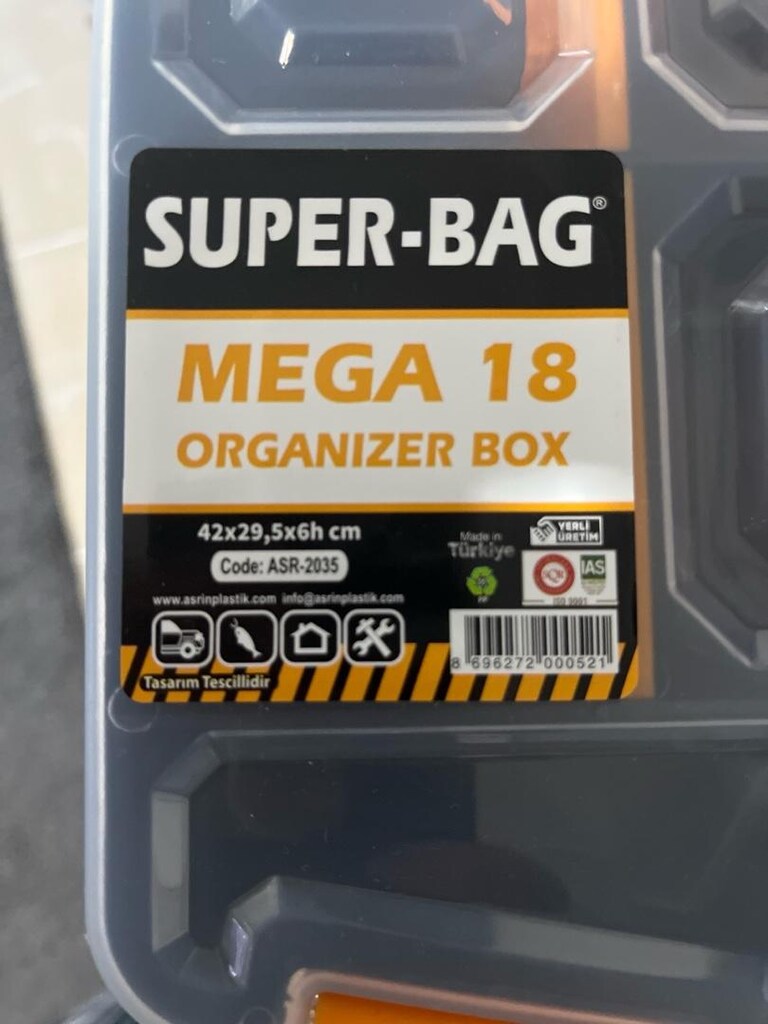mega organizer 18 li - 2