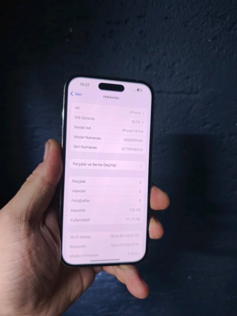 YURTDIŞI İPHONE 14 PRO 128 GB - 4