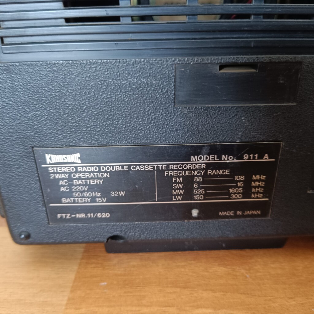 ORJ JAPON Kamosonic Dev Boy Boombox TEYP.ÜCRETSİZ KARGO.Dikimevi Mevki - 5