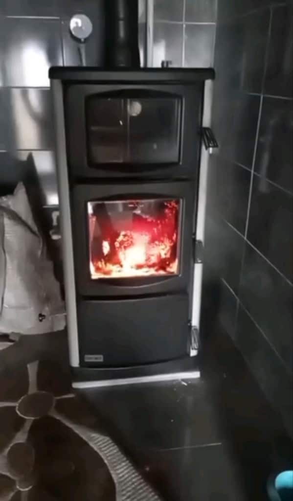 kale lüfer sobası kömür odun fırın lı - 2