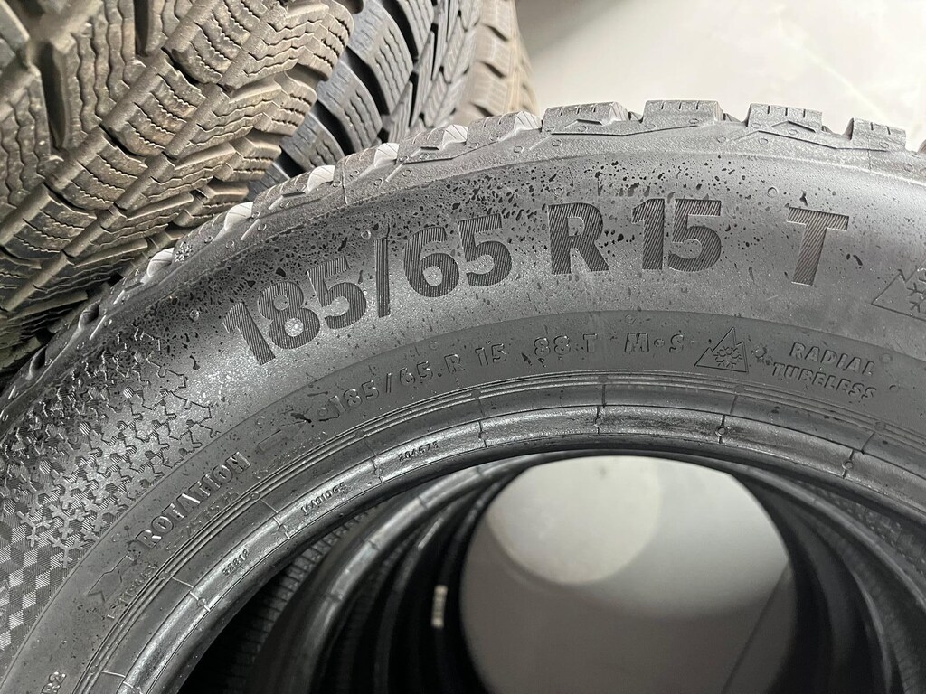 185 65 R15 CONTINENTAL | 1. SINIF TEMİZ TAKIM KIŞLIK - 4
