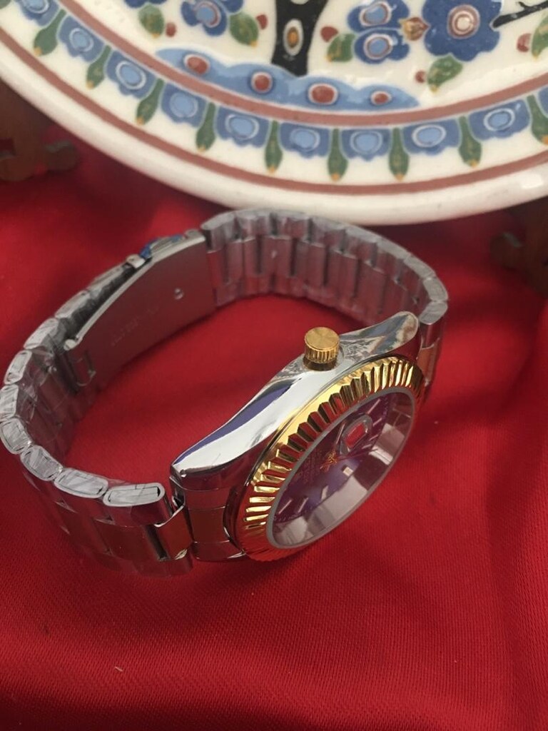 Rolex Oyster Perpetual Day-Date: Mavi Kadranlı Şıklık - 7