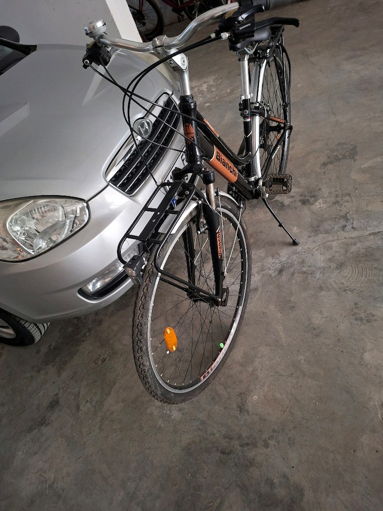 bianchi marka İtalyan bisikleti 28cant 21vites kadro boyu 40 alüminyum - 9