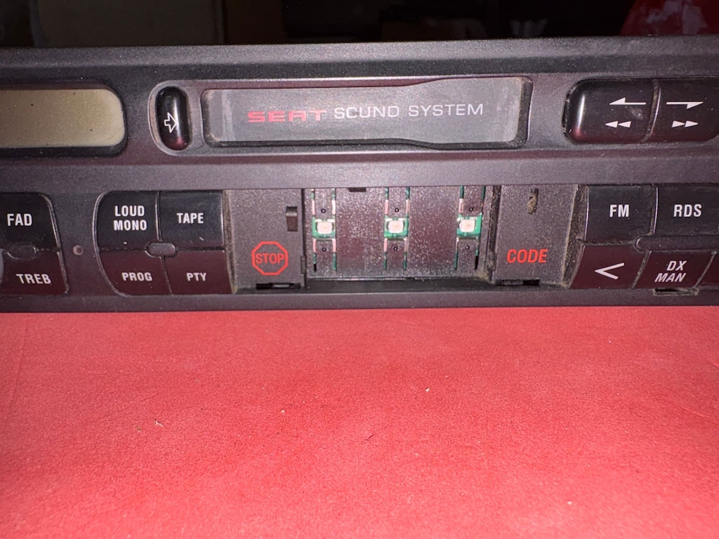 seat toledo leon kaset çalar orjinal - 11