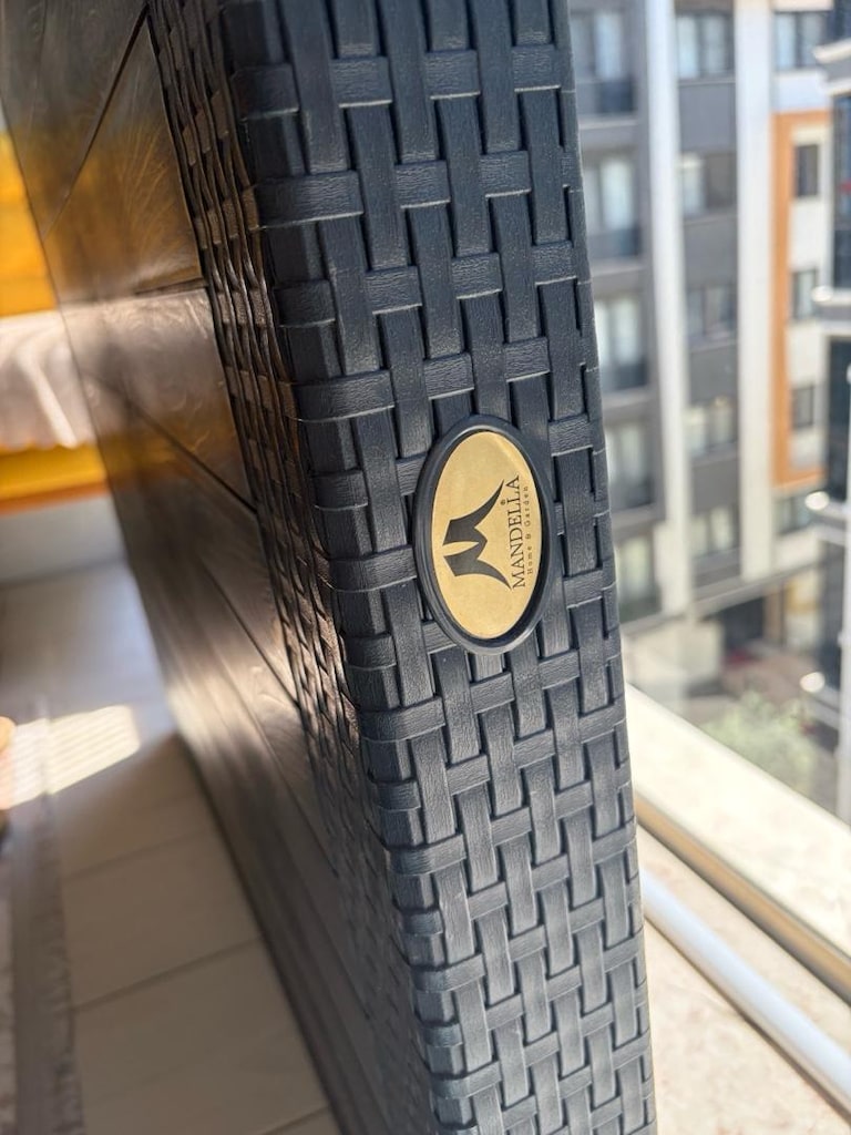 Mandella Elit Rattan Bahçe/Balkon Masa Takımı 90x90 | 4 Sandalyeli - 2