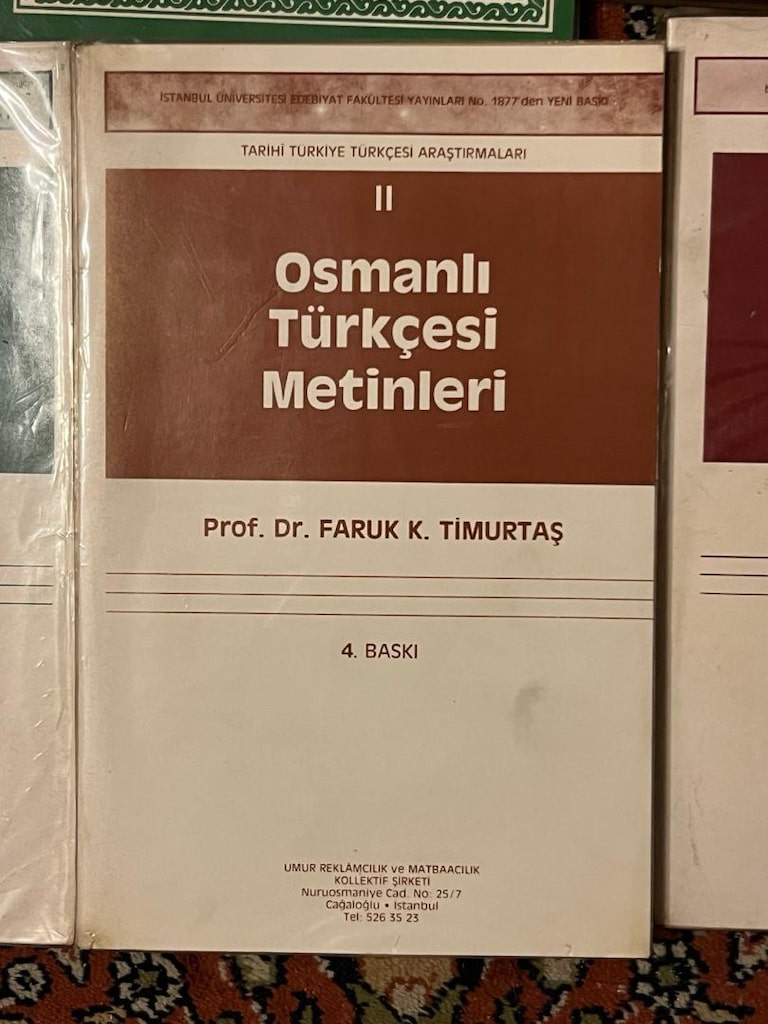 Osmanlıca ve Osmanlı Tarihi Kitap Seti - 7