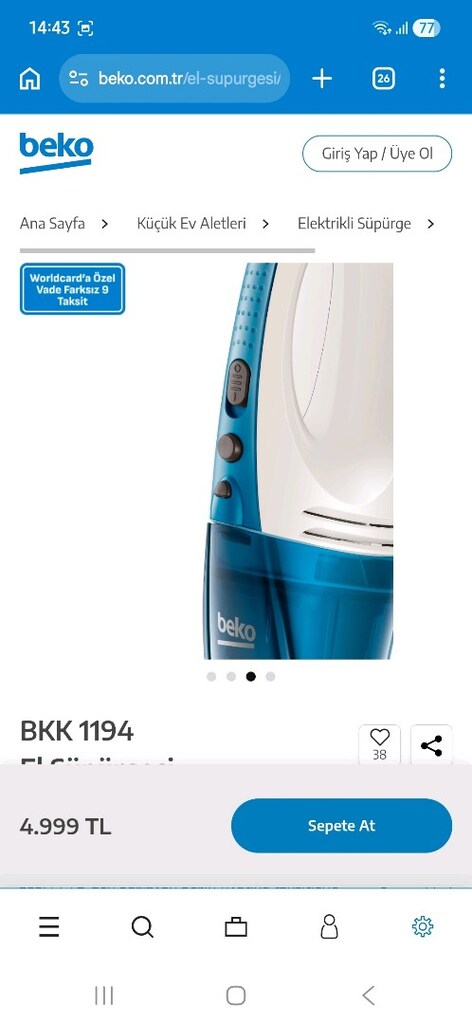 beko el süpürgesi - 9