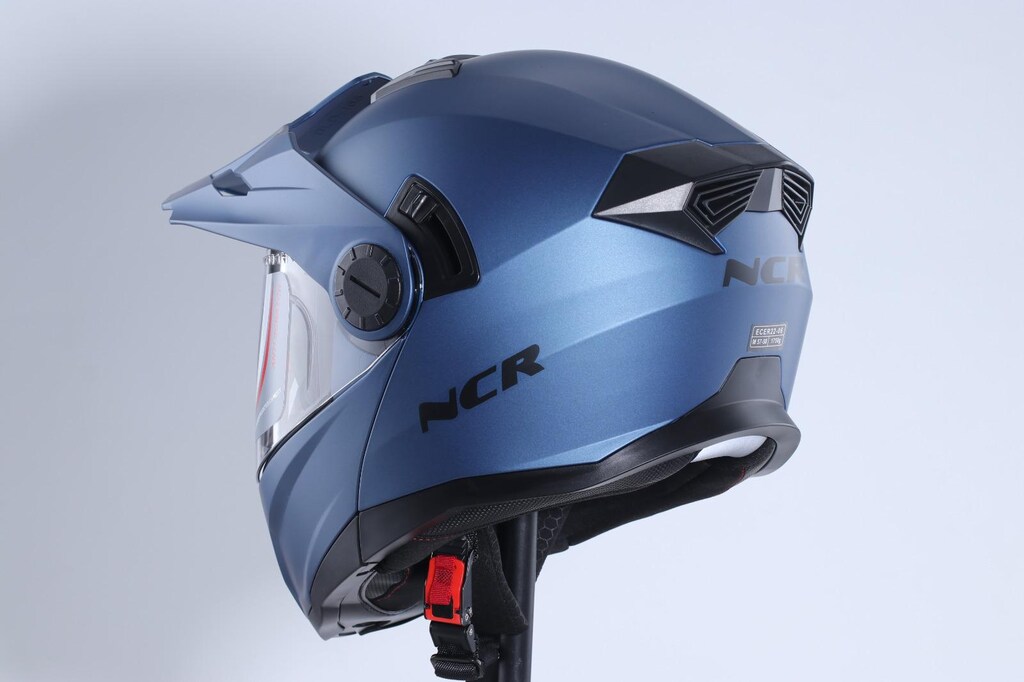 ↪NCR X-Cross Şapkalı ÇENE AÇILIR VİZÖRLÜ KASK 165 MODEL ECE BELGELİ - 6