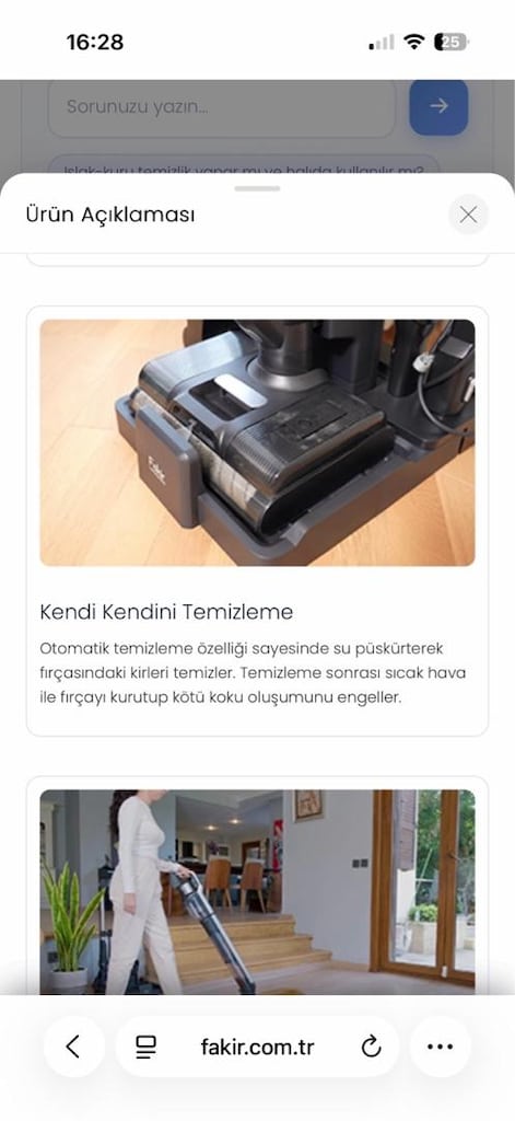 2 DEFA KULLANILDI GARANTİLİ FAKİR DİJİTAL ISLAK-KURU SÜPÜRGE - 11