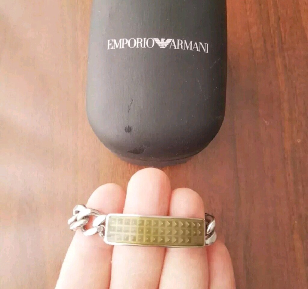 Emporio Armani Paslanmaz Çelik Bileklik - 3