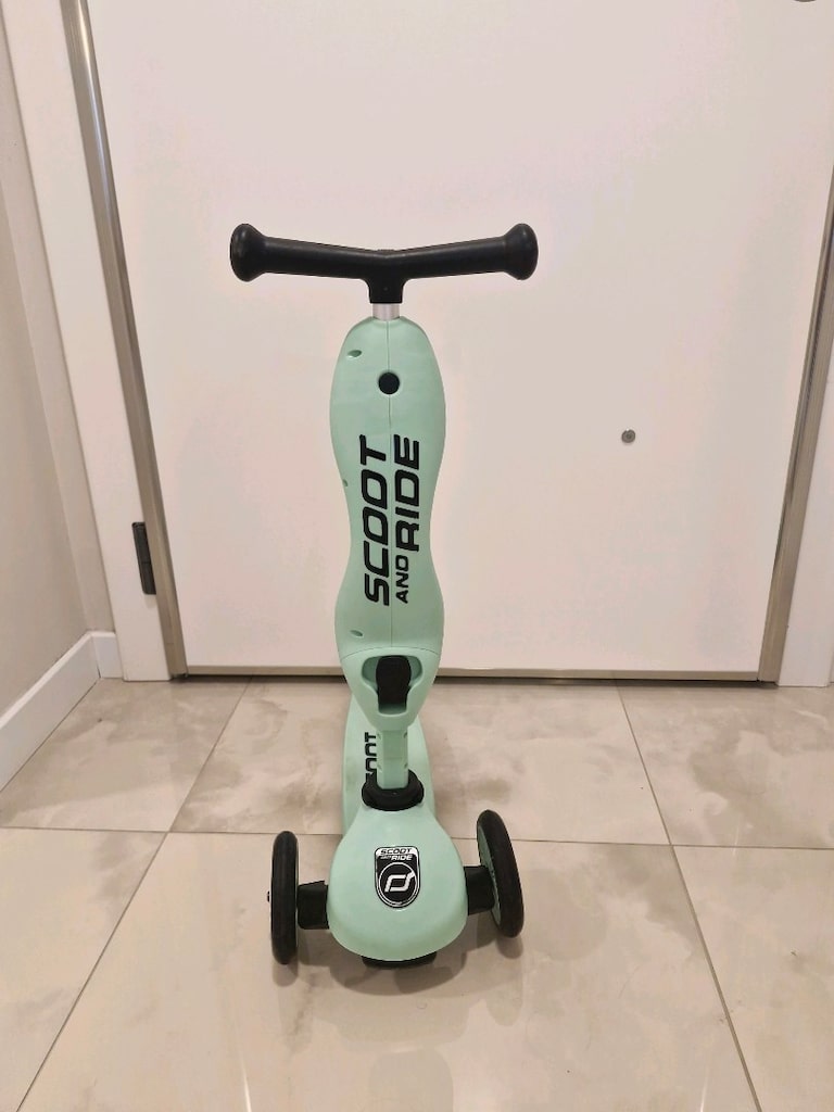 SCOOT AND RIDE AZ KULLANILMIŞ YEŞİL ÇOCUK SCOOTER - 4