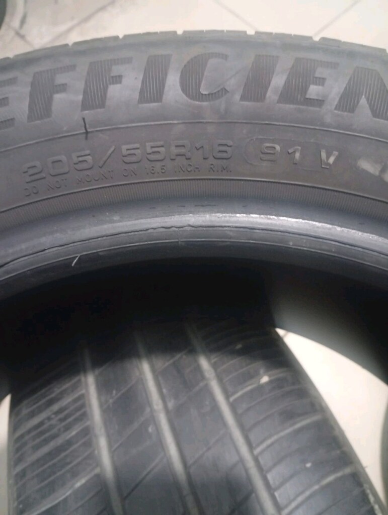 4 adet çıkma lastikler 205/55R16 sıfır gibi lastikler - 10